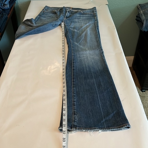 7 For All Mankind Flare Low Rise Size 29 - Picture 6 of 16